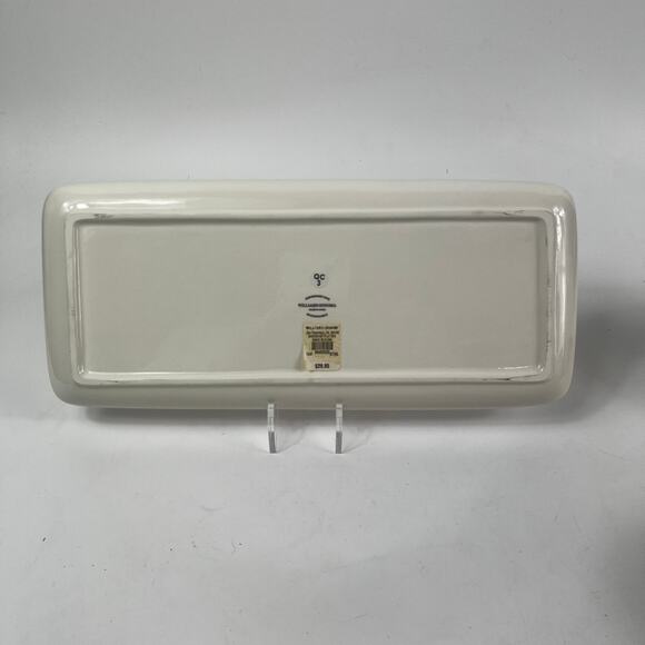 Williams-Sonoma Gingerbread Coffee Mugs Snowman Chef 13" Serving Platter Holiday - Picture 14 of 16